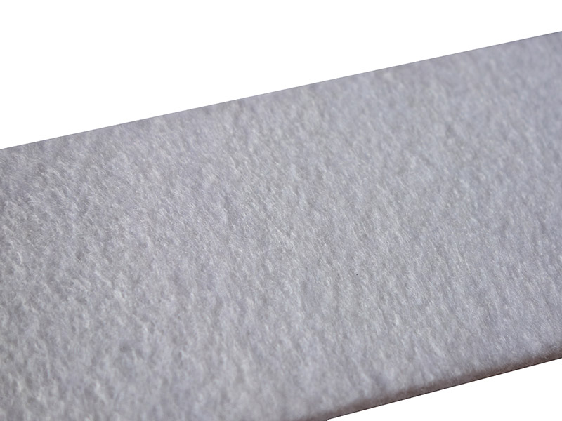 5.5mm food grade white felt polyester conveyor betl
